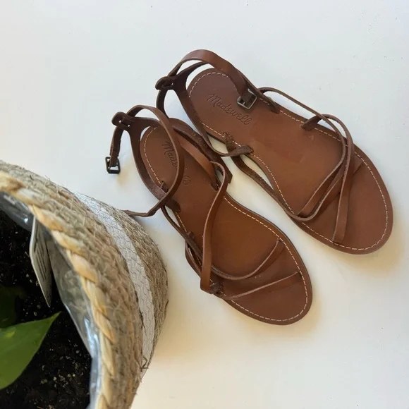 The Boardwalk Skinny-Strap Sandal Madewell - Picture 7 of 8